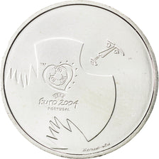 Portugal, 8 Euro, 2004, UNC-, Zilver, KM:756