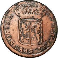 Coin, Netherlands, GELDERLAND, Duit, 1758, VF(30-35), Copper, KM:93