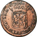 Coin, Netherlands, GELDERLAND, Duit, 1758, VF(30-35), Copper, KM:93