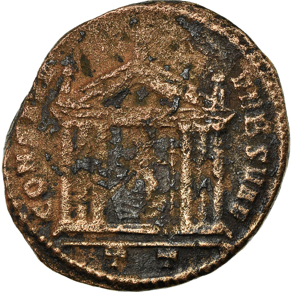 Coin, Maxentius, Follis, 308-309, Ticinum, VF(30-35), Copper, RIC:108