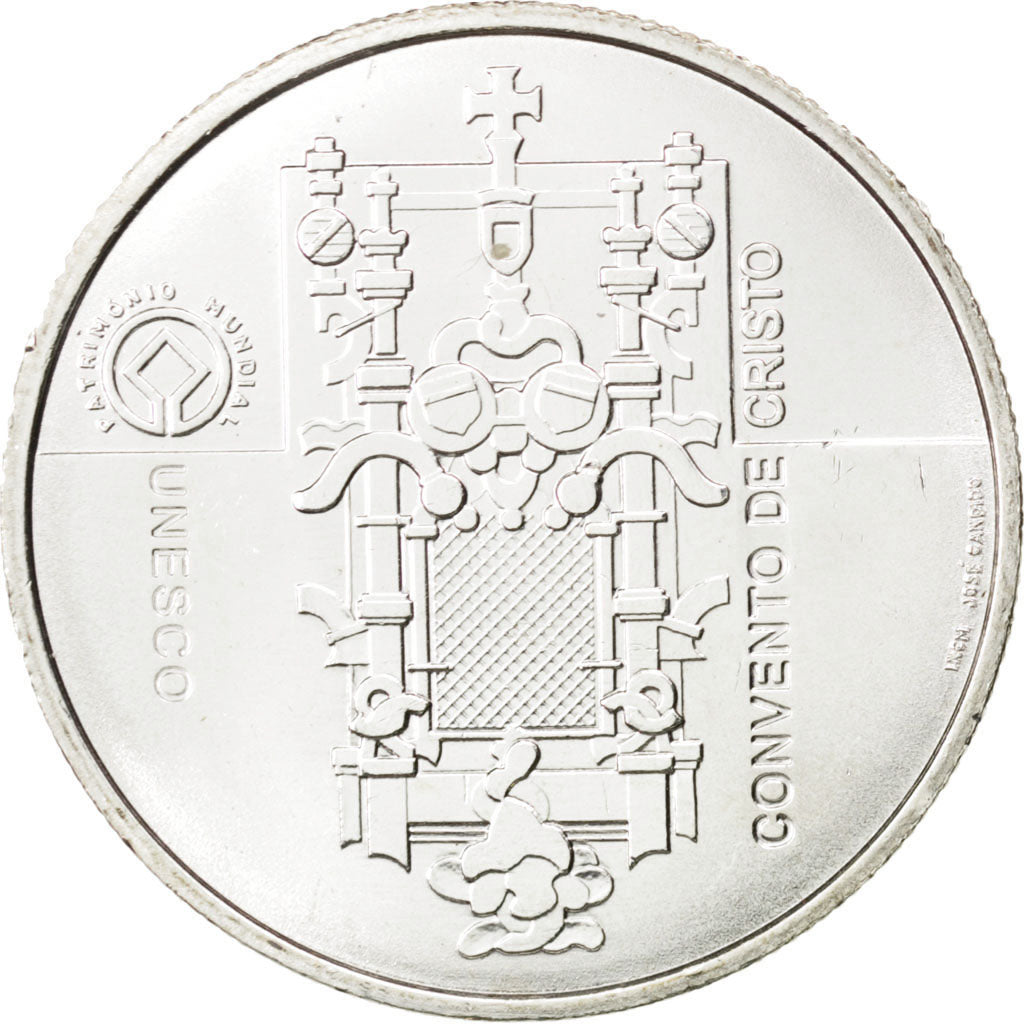 PORTUGAL, 5 Euro, 2004, Lisbon, KM #754, MS(63), Silver, 30, 13.95