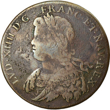 Switzerland, Token, Louis XIV, Canton des Grisons, VF(30-35), Copper