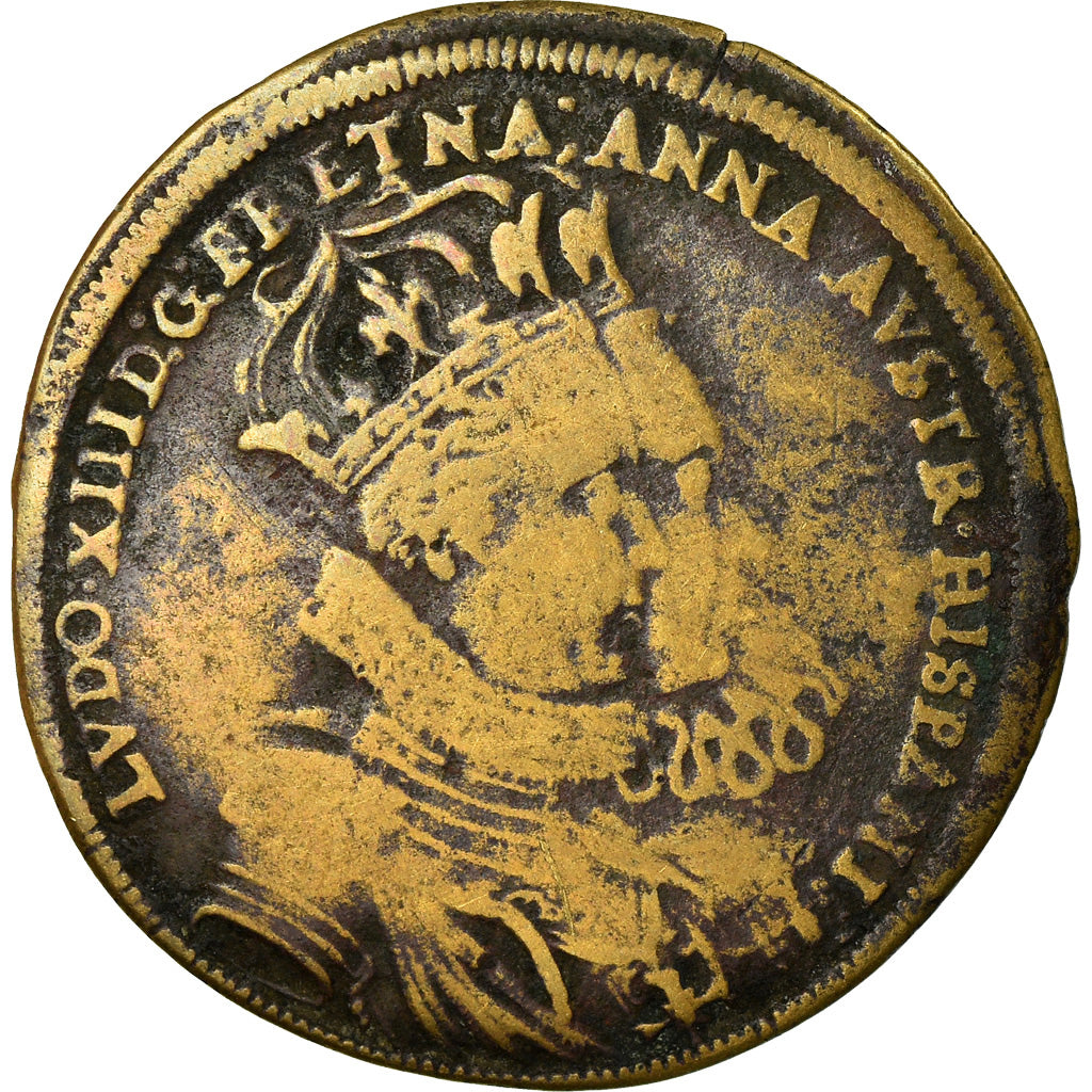 França, Token, Luís XIII, Mariage de Louis XIII et d'Anne d'Autriche