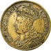 France, Jeton, Louis XV, Prise de Fontarabie, Nuremberg, TTB, Laiton