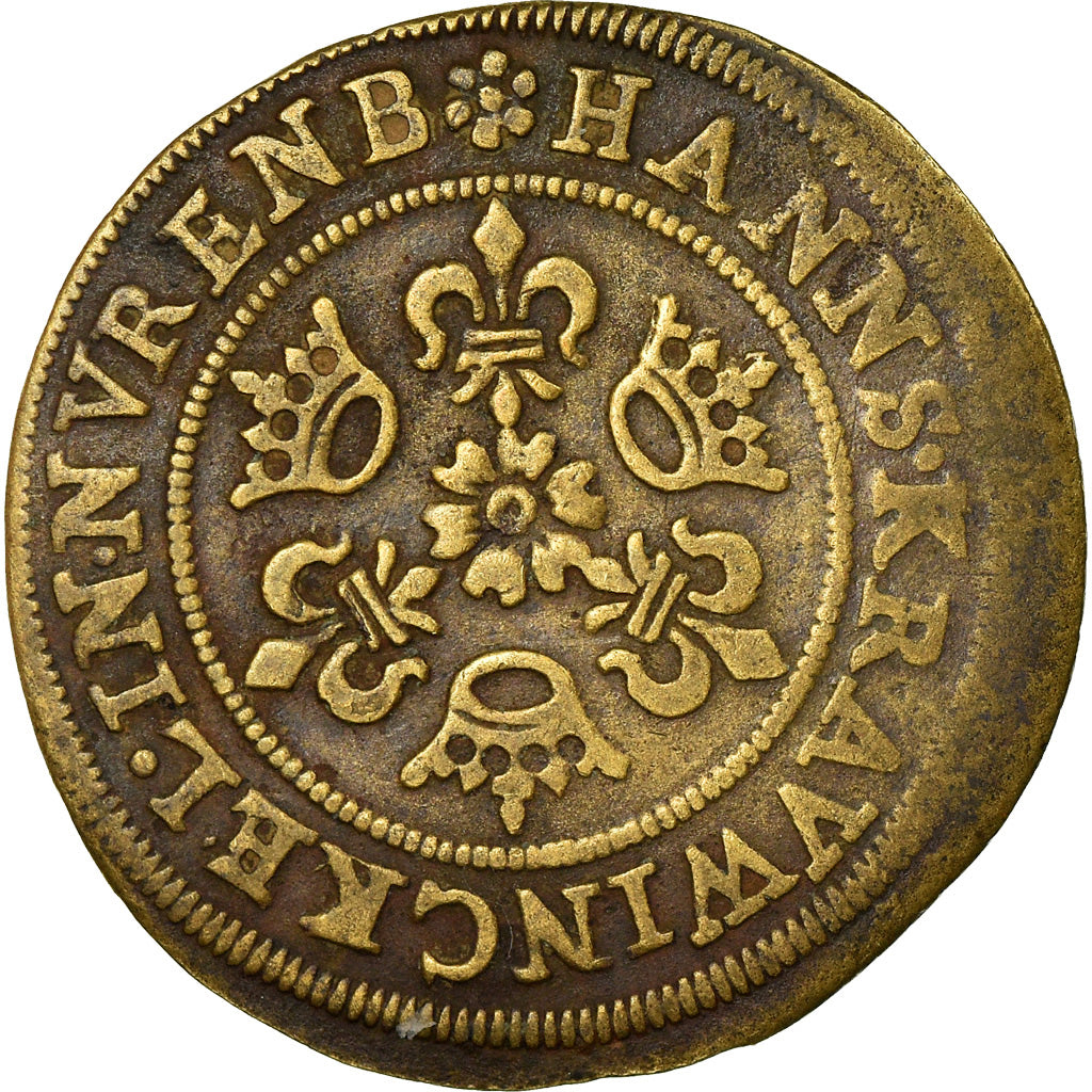 Germany, Token, Nuremberg, Jeton de Compte au Type du Gold Gulden, EF(40-45)
