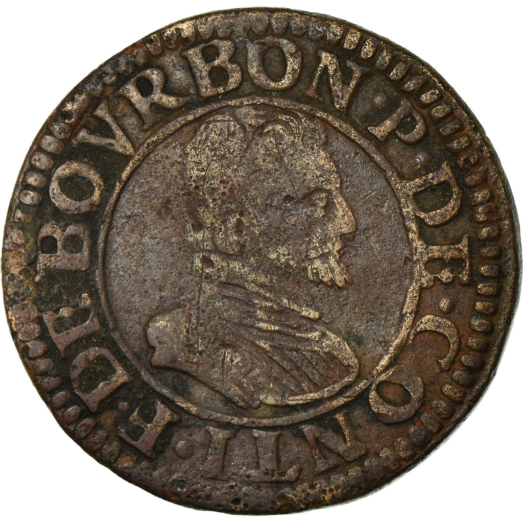 Münze, Frankreich, CHÂTEAU-REGNAULT, François de Bourbon-Conti, Double