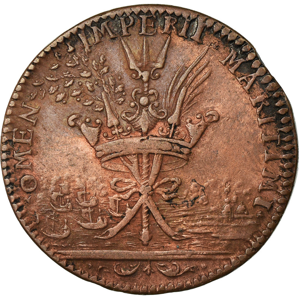 Francia, Token, Louis XIV, Galères Royales, BB, Rame