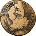 Moeda, França, Louis XVI, 3 deniers françois, 3 Deniers, Liard, 1792, Limoges