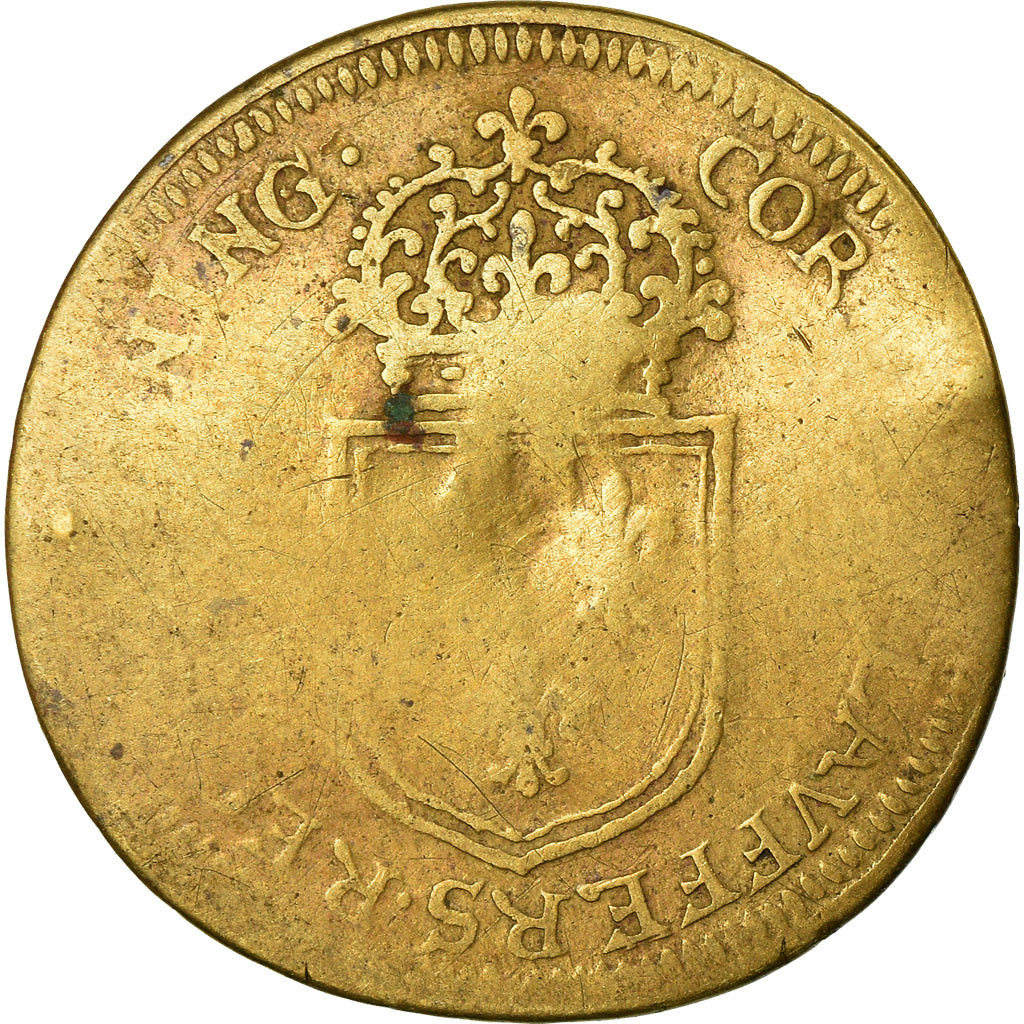 Francia, Token, Louis XIV, Jeton de Nuremberg, MB, Ottone