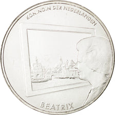 Paesi Bassi, 5 Euro, 2011, SPL-, Rame placcato argento, KM:304a