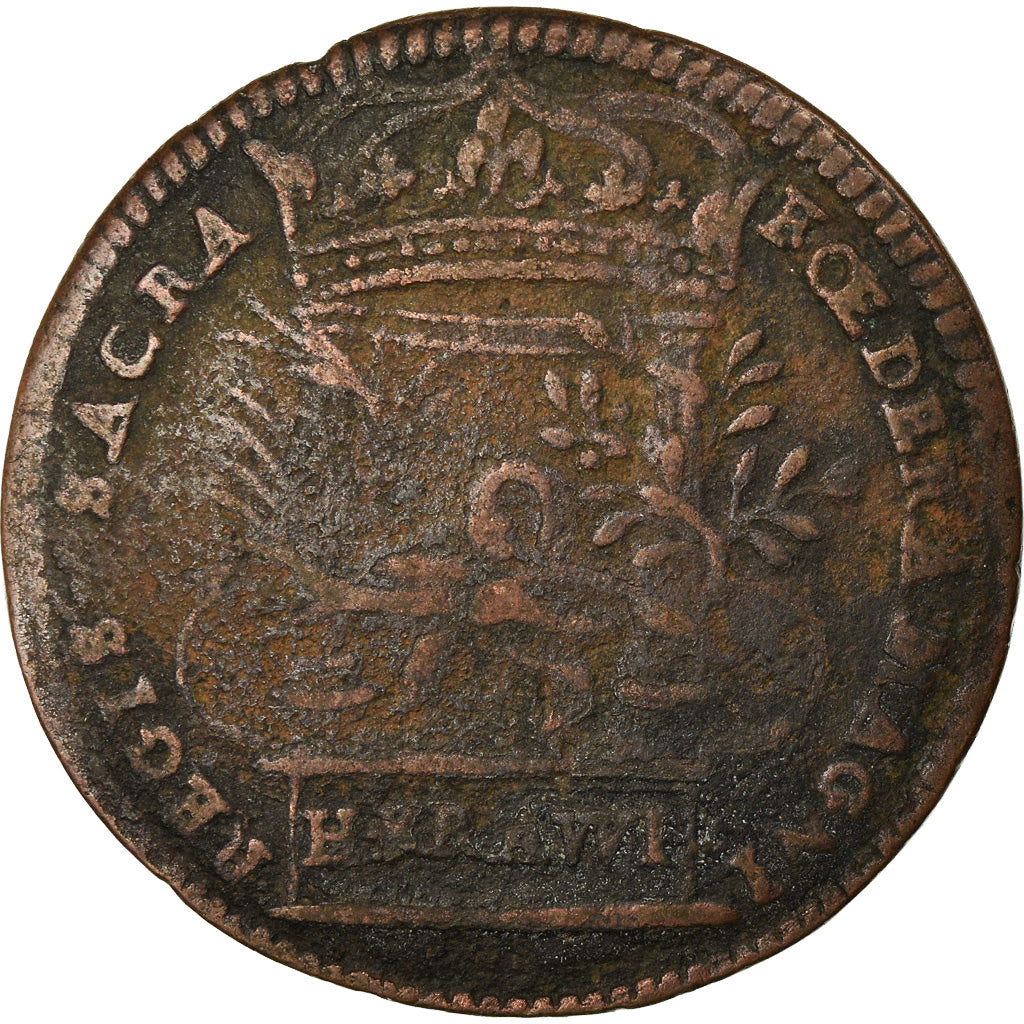 Frankreich, Token, Henri IV, Henri IV et Marie de Médicis, S, Kupfer