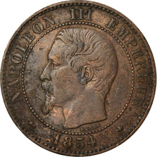 Moneta, Francia, Napoleon III, Napoléon III, 2 Centimes, 1854, Strasbourg, BB