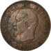 Moneta, Francia, Napoleon III, Napoléon III, 2 Centimes, 1854, Strasbourg, BB