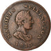 Coin, Canada, Marquis Wellington, Halfpenny Token, 1813, VF(30-35), Copper
