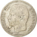 Moeda, França, Napoleon III, Napoléon III, Franc, 1856, Paris, VG(8-10)