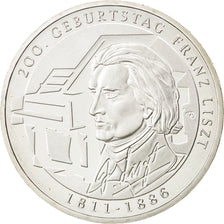 GERMANY - FEDERAL REPUBLIC, 10 Euro, 2011, MS(63), Silver, KM:295