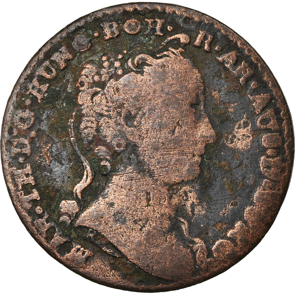Coin, AUSTRIAN NETHERLANDS, Maria Theresa, Liard, Oord, 1745, Antwerp