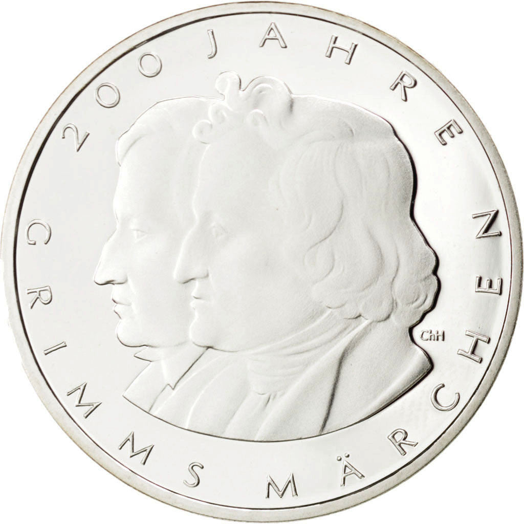 GERMANY - FEDERAL REPUBLIC, 10 Euro, 2012, Stuttgart, KM #310, MS(64), Silver,..