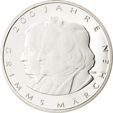 GERMANY - FEDERAL REPUBLIC, 10 Euro, 2012, Stuttgart, KM #310, MS(64), Silver,..