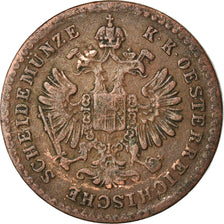 Coin, Austria, Franz Joseph I, 5/10 Kreuzer, 1860, Venice, EF(40-45), Copper