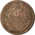 Coin, Austria, Franz Joseph I, 5/10 Kreuzer, 1860, Venice, EF(40-45), Copper