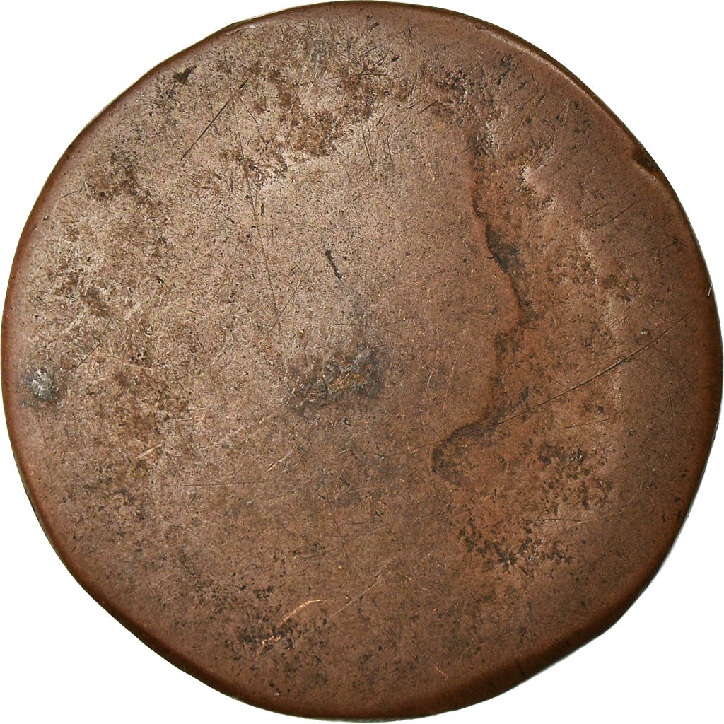 Monnaie, France, Louis XIV, Liard de France, Date incertaine, Rennes, B, Cuivre