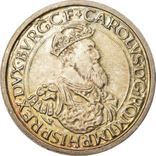 Coin, Belgium, 5 Ecu, 1987, AU(50-53), Silver, KM:166