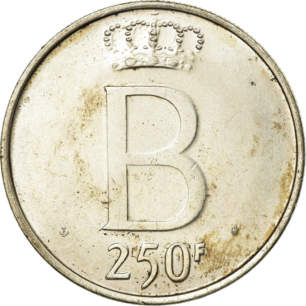Coin, Belgium, 250 Francs, 250 Frank, 1976, EF(40-45), Silver, KM:157.1