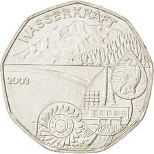AUSTRIA, 5 Euro, 2003, Vienna, KM #3105, AU(55-58), Silver, 28.5, 10.02