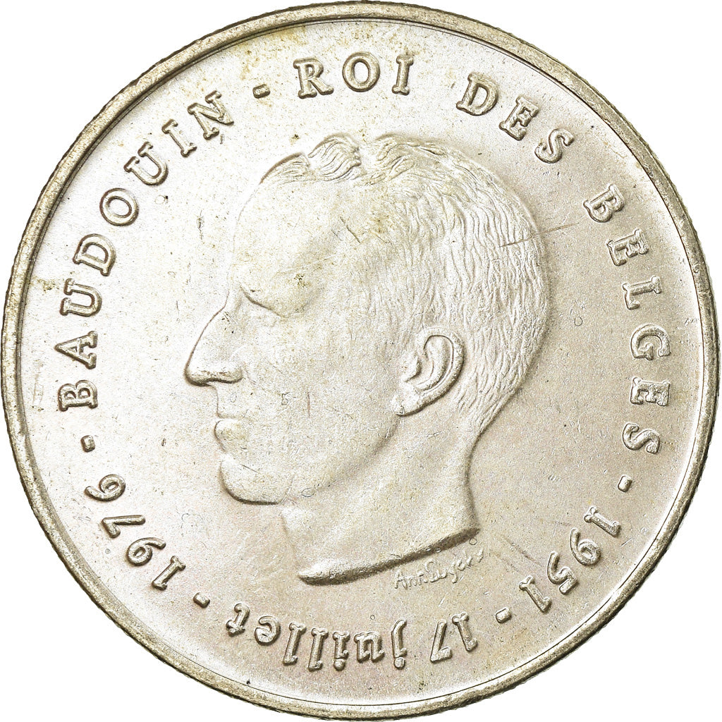 Munten, België, 250 Francs, 250 Frank, 1976, ZF+, Zilver, KM:157.1
