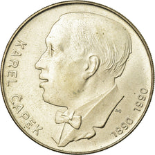 Coin, Czechoslovakia, 100 Korun, 1990, AU(50-53), Silver, KM:137