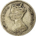 Coin, Hong Kong, Victoria, 10 Cents, 1900, VF(30-35), Silver, KM:6.3