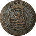 Coin, Netherlands, ZEELAND, Duit, 1793, VF(20-25), Copper, KM:105