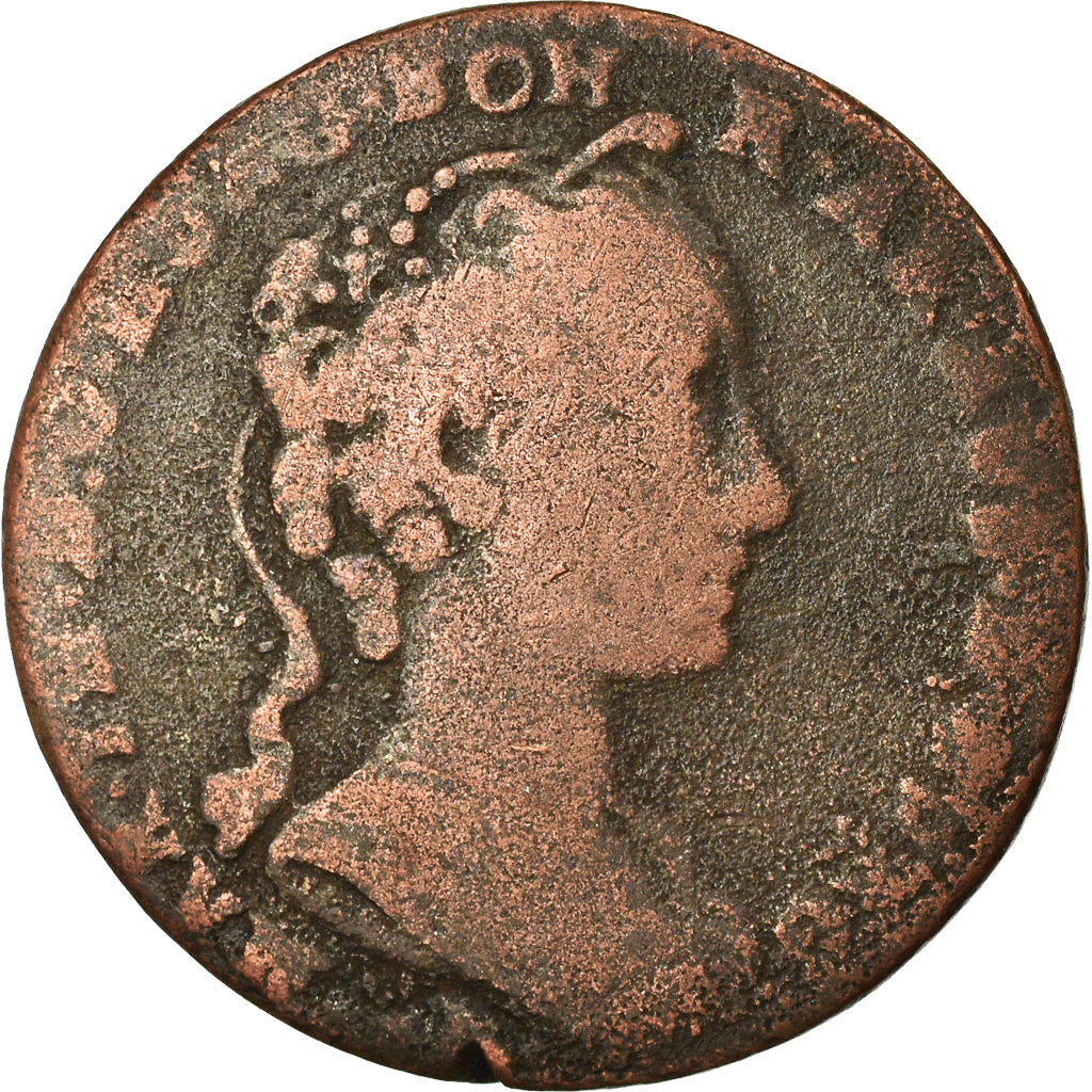 Coin, AUSTRIAN NETHERLANDS, Maria Theresa, Liard, Oord, 1745, Brussels