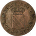 Moneta, Stati tedeschi, BADEN, Ludwig I, 1/2 Kreuzer, 1823, BB, Rame, KM:186