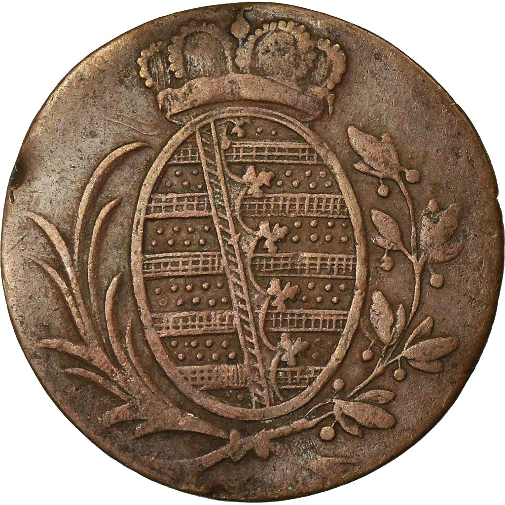 Coin, German States, SAXE-HILDBURGHAUSEN, Friedrich I, Heller, 1805, EF(40-45)