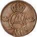 Coin, Sweden, Gustaf IV Adolf, 1/4 Skilling, 1803, VF(30-35), Copper, KM:564