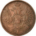 Moneta, Russia, Alexander II, 2 Kopeks, 1853, Ekaterinbourg, BB, Rame, KM:150.1