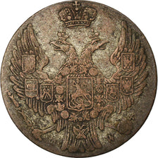 Moneta, Polonia, Nicholas I, 10 Groszy, 1840, Moneta Wschovensis, BB, Argento