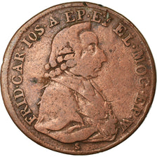 Monnaie, Etats allemands, MAINZ, Friedrich Karl Josef, 1/2 Kreutzer, 1795, TB