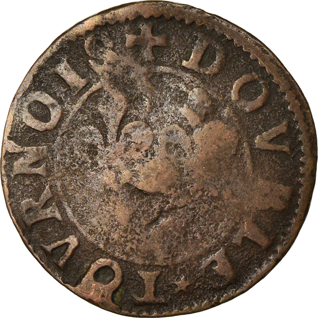 Moneta, Francja, CHÂTEAU-REGNAULT, François de Bourbon-Conti, Double Tournois
