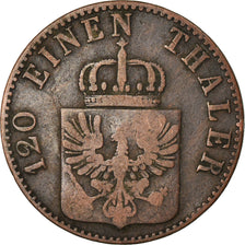 Münze, Deutsch Staaten, PRUSSIA, Friedrich Wilhelm IV, 3 Pfennig, 1856, Berlin
