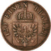 Coin, German States, PRUSSIA, Friedrich Wilhelm IV, 3 Pfennig, 1857, Berlin
