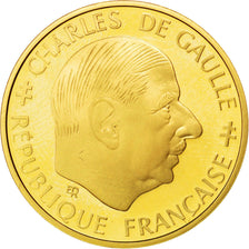 FRANCE, Franc, 1988, KM #979, MS(63), Gold, 24, Gadoury #475, 8.98