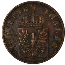 Moneta, Landy niemieckie, PRUSSIA, Wilhelm I, 2 Pfennig, 1865, Berlin