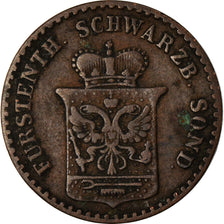Munten, Duitse staten, SCHWARZBURG-SONDERSHAUSEN, G, Pfennig, 1846, Arnstadt
