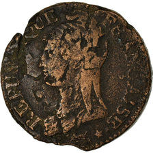 Moeda, França, Dupré, 5 Centimes, 1796, Rouen, F(12-15), Bronze, KM:640.3