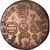 Moneta, LIEGE, John Theodore, Liard, 1750, Liege, MB, Rame, KM:155