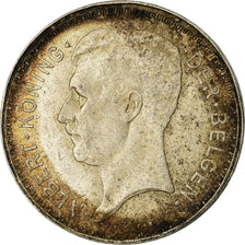 Coin, Belgium, 20 Francs, 20 Frank, 1934, EF(40-45), Silver, KM:104.1