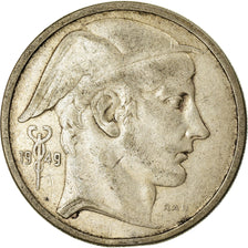 Coin, Belgium, 50 Francs, 50 Frank, 1949, VF(30-35), Silver, KM:136.1